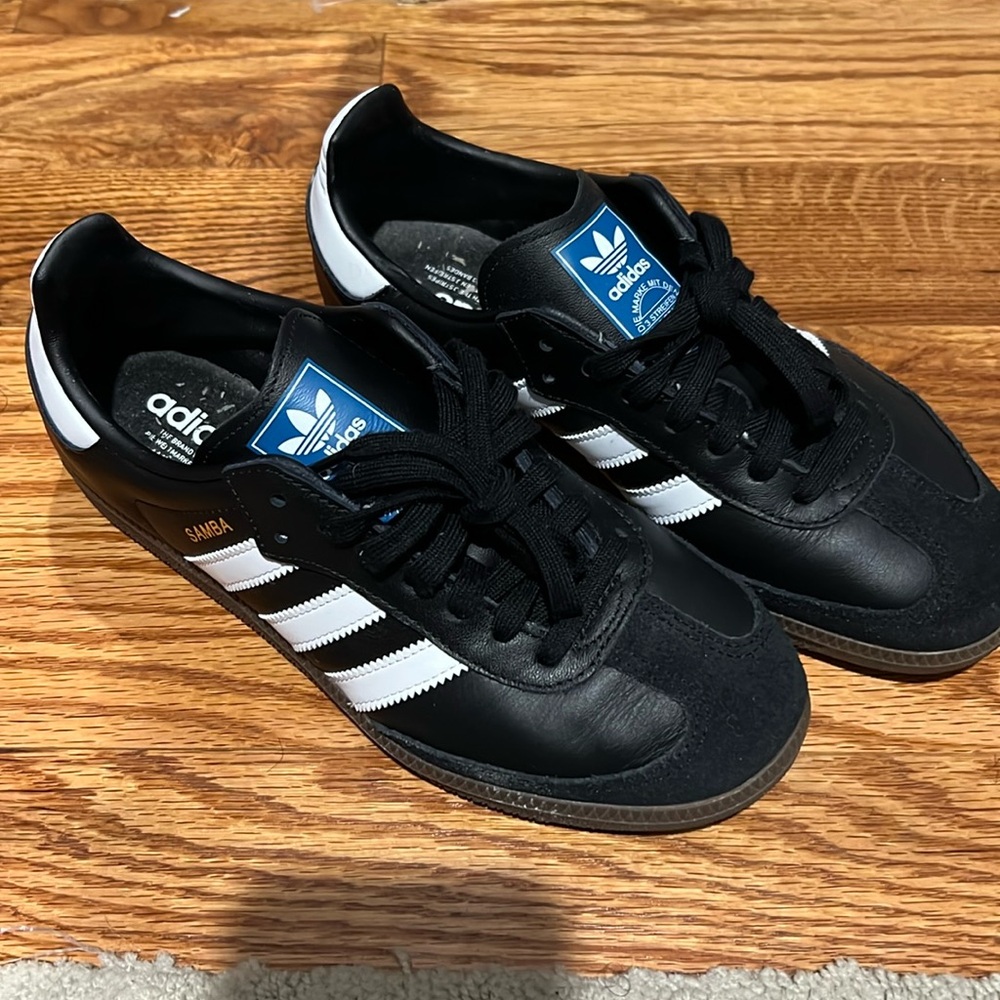 Gently worn Adidas Sambas
